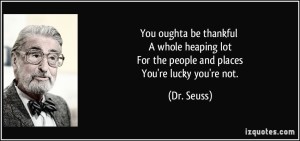Dr Suess quote